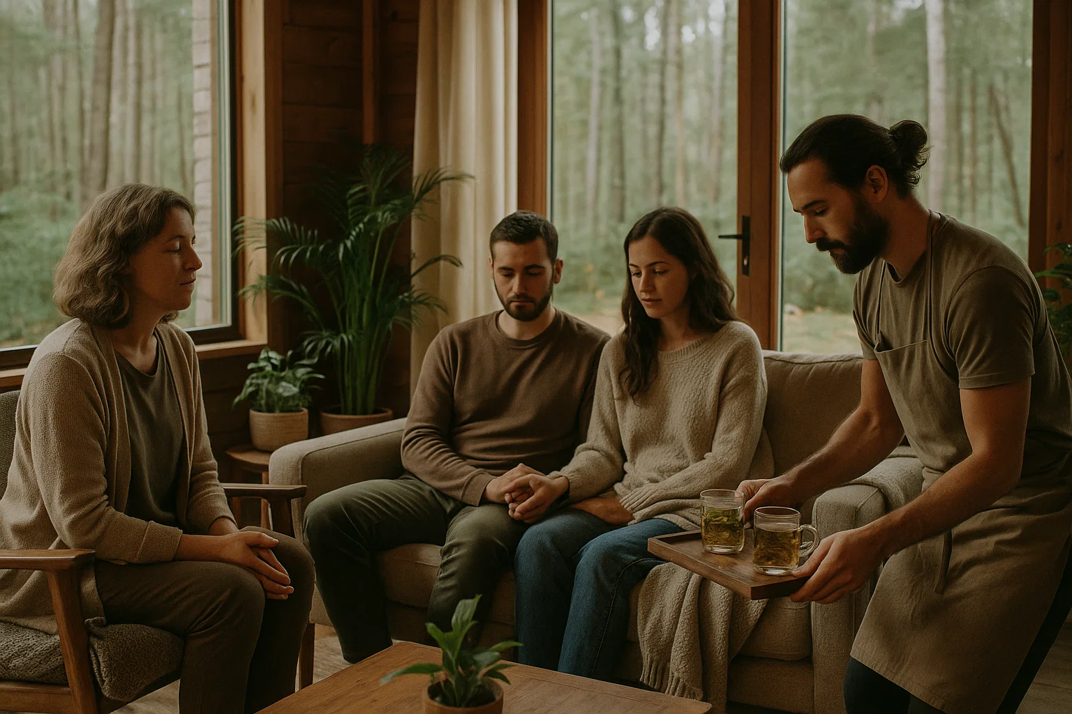 Warme, natuurlijke details die rust en verbinding ondersteunen