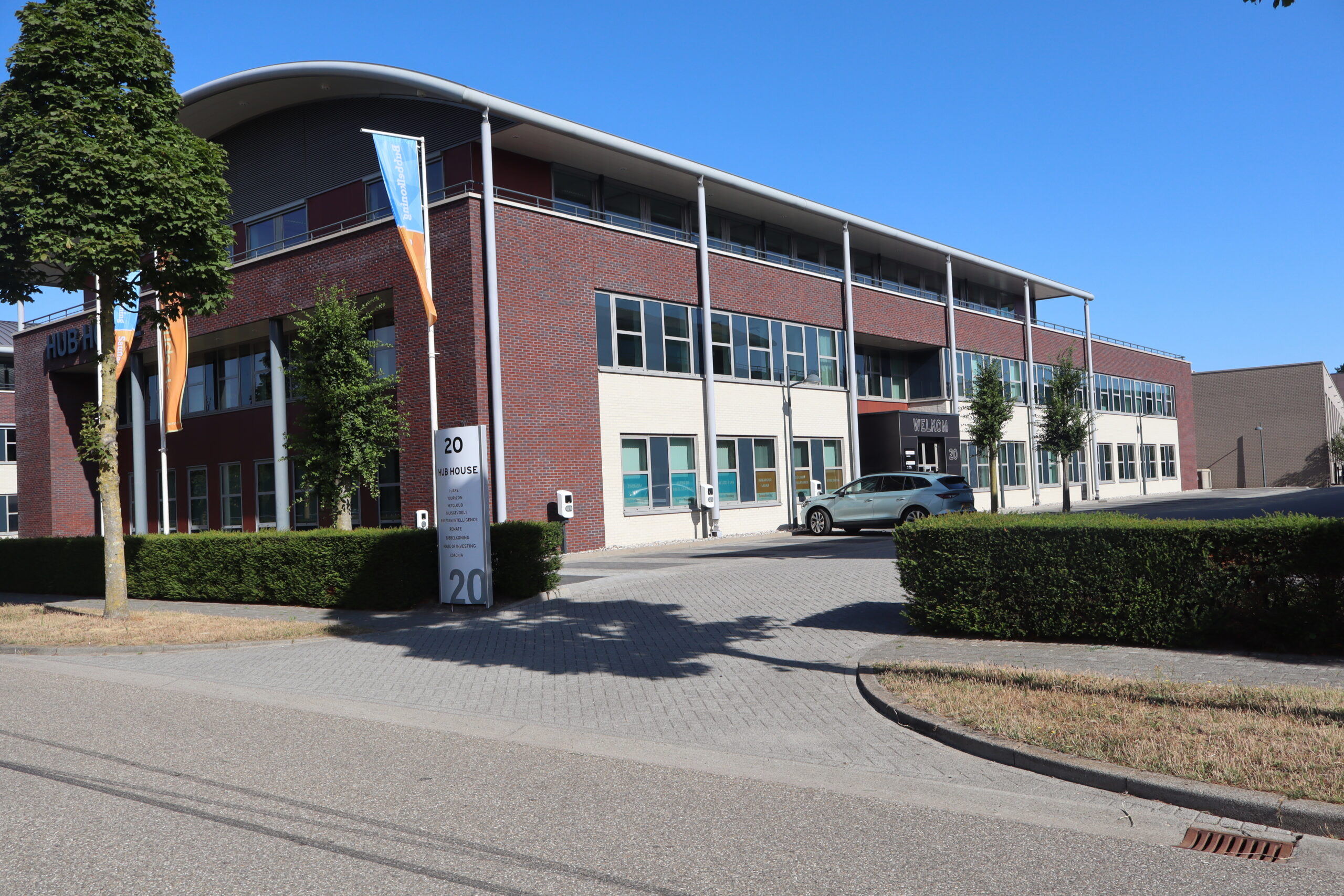 Gebouw waarin de praktijk van Hartverstand in Hoevelaken is gevestigd